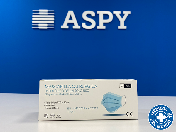 Mascarilla Solidaria Médicos del Mundo